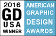 Graphic Design USA magazine American Graphic Design Awards Winner 2016